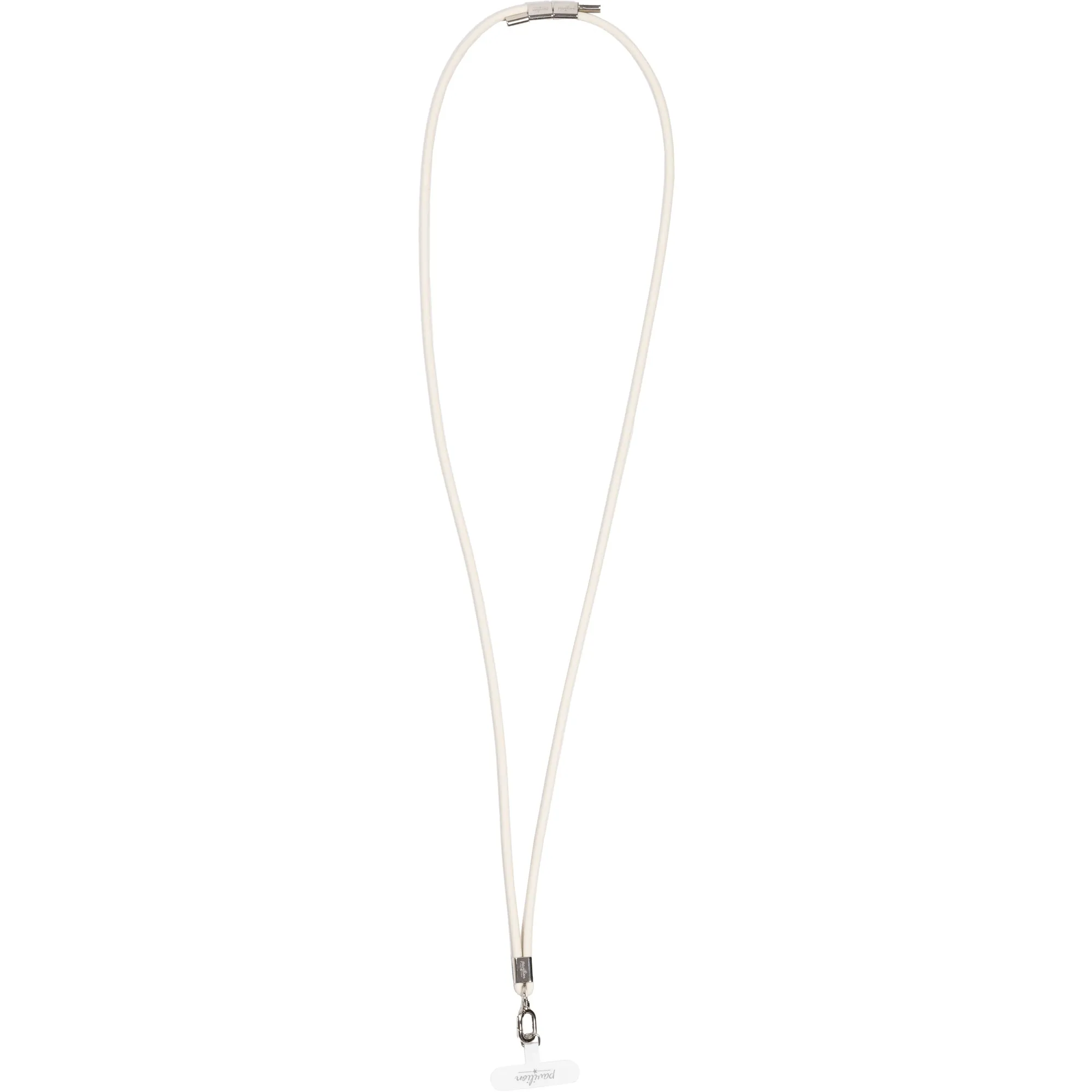 Ivory Adjustable Silicone Crossbody Phone Lanyard