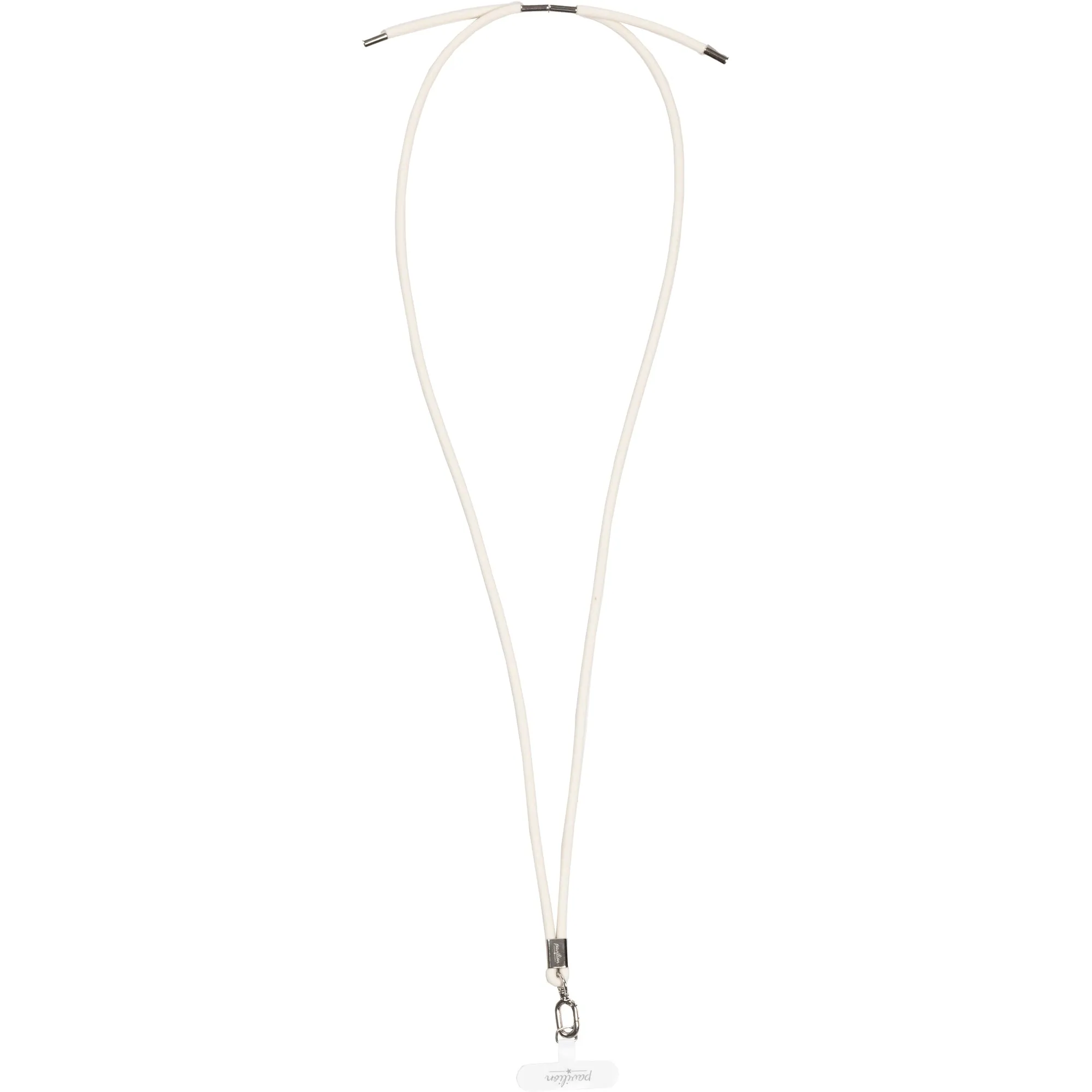 Ivory Adjustable Silicone Crossbody Phone Lanyard