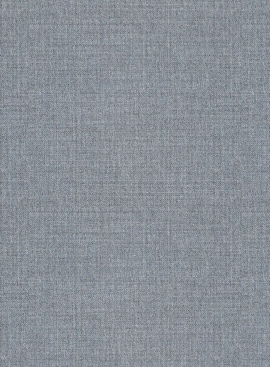 Reda Flexo Light Blue Gray Wool Suit
